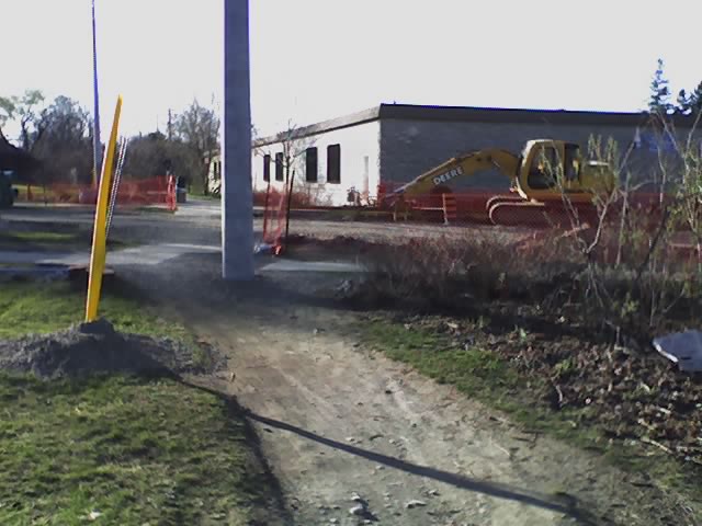 Construction on Victoria Street